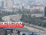 Consulta cómo aplica el Hoy No Circula este martes 15 de septiembre de 2026.