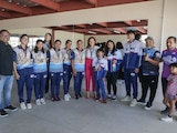 Jóvenes de la localidad.