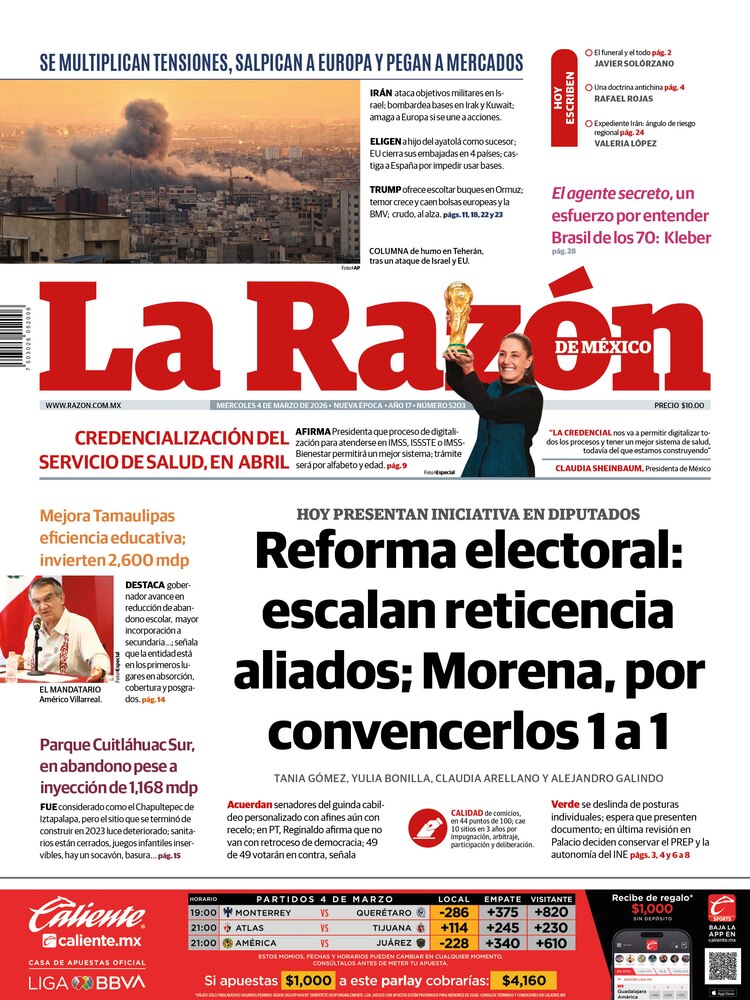 La Razón 04 Marzo 2026