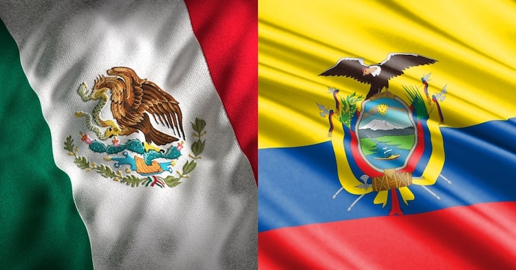 México y Ecuador mantenían buena relación diplomática hasta ruptura de 2024.