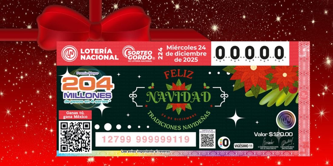 Este es el precio del billete del Gordo de Navidad 2025.
