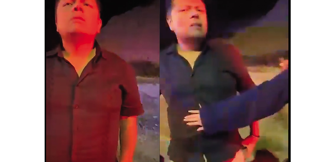 Efraín Pedraza, excoordinador de campaña de Simey Olvera, el sábado.