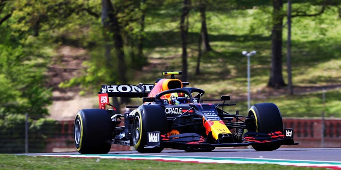 Checo Pérez tuvo complicación en las primeras prácticas de F1 en el GP de Italia.