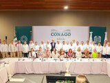 Tere Jiménez participa en reunión de Conago y plática con Ken Salazar y John Kerry.