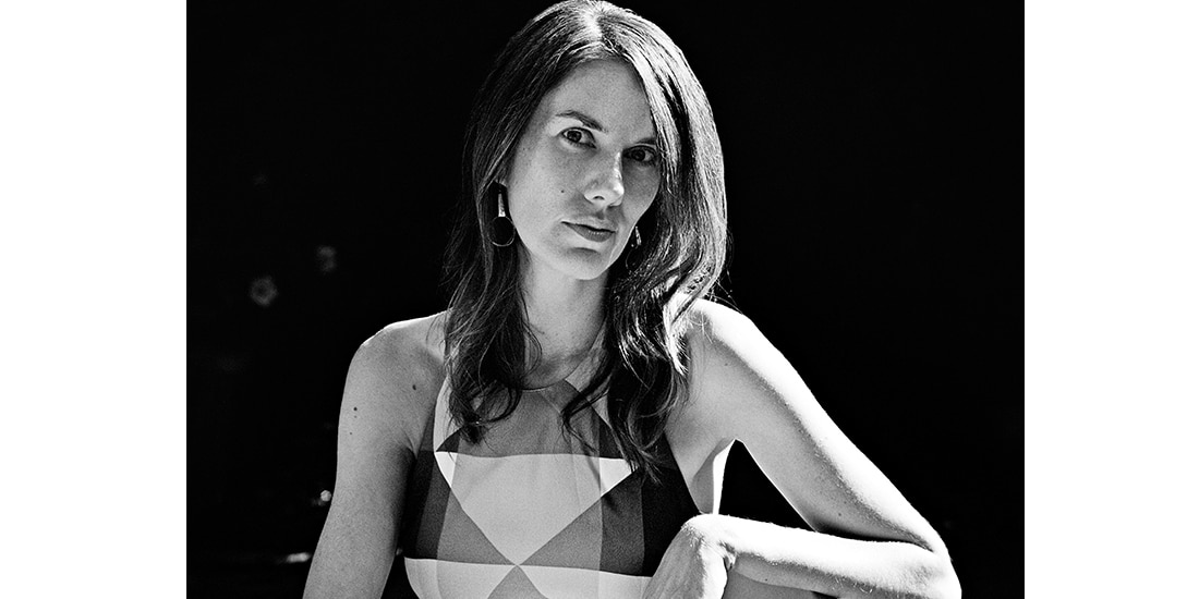 Leslie Jamison en una sesión fotográfica.