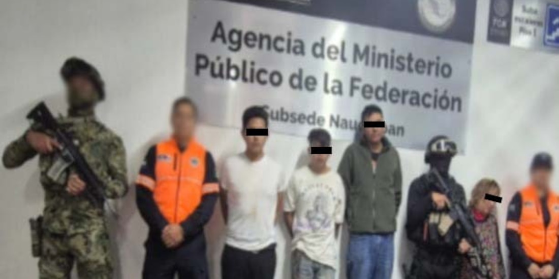 Detenidos en recientes días por las autoridades federales.