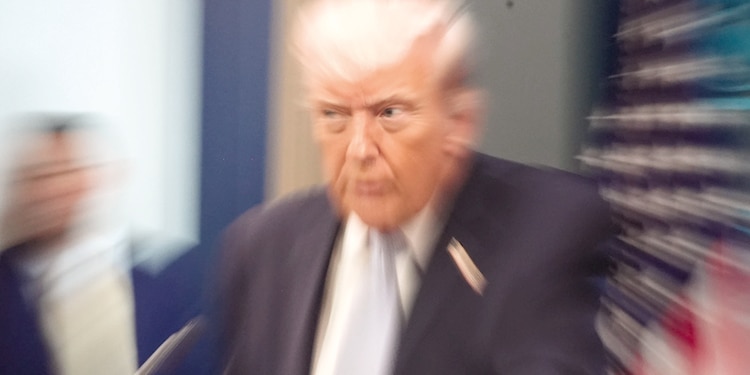 El presidente de los Estados Unidos, Donald Trump