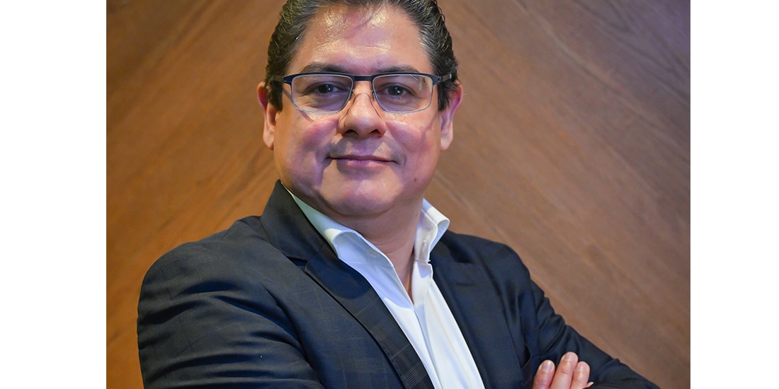 JORGE MIRANDA, director general de Fortinet México, platica con La Razón.