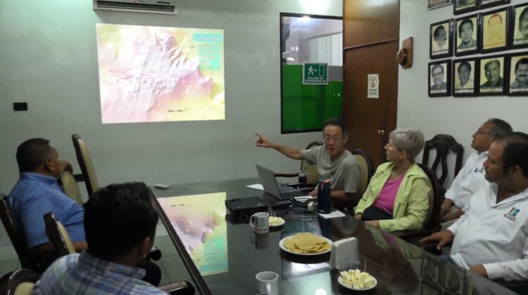 Arqueólogos de la Universidad de Arizona hallaron en Balancán, Tabasco, la estructura