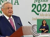 AMLO en la mañanera.