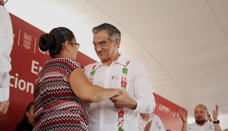 El gobernador de Tamaulipas, Américo Villarreal Anaya.
