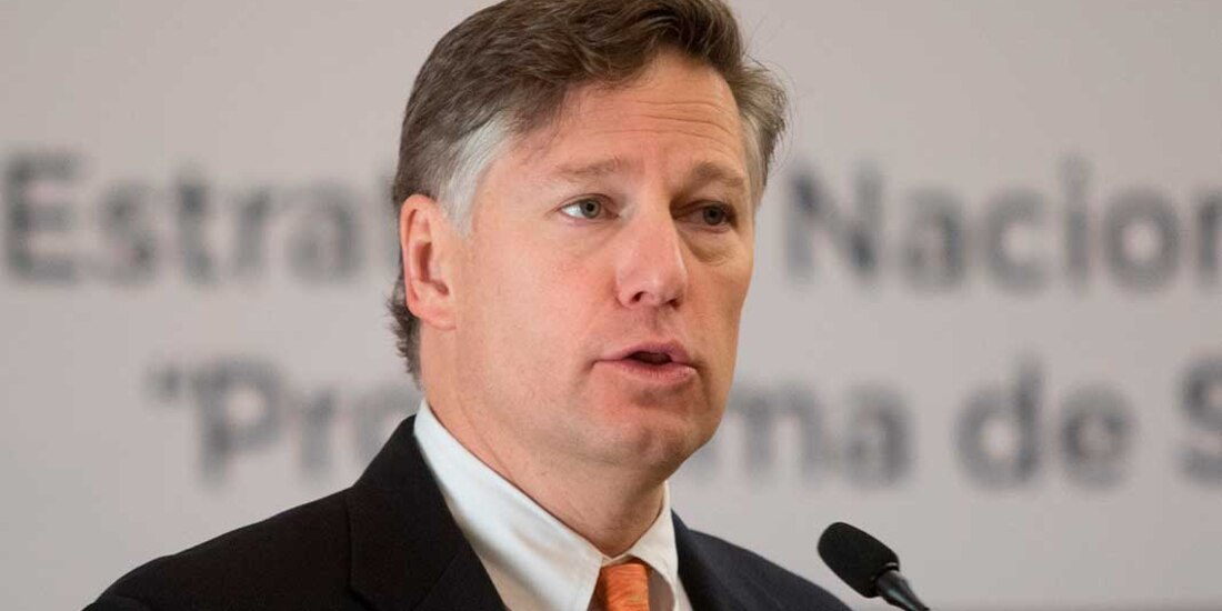 Christopher Landau, exembajador de EU en México.