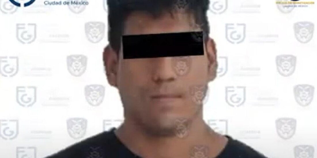 Gustavo "N", quien fue vinculado a proceso por la FGJ-CDMX.