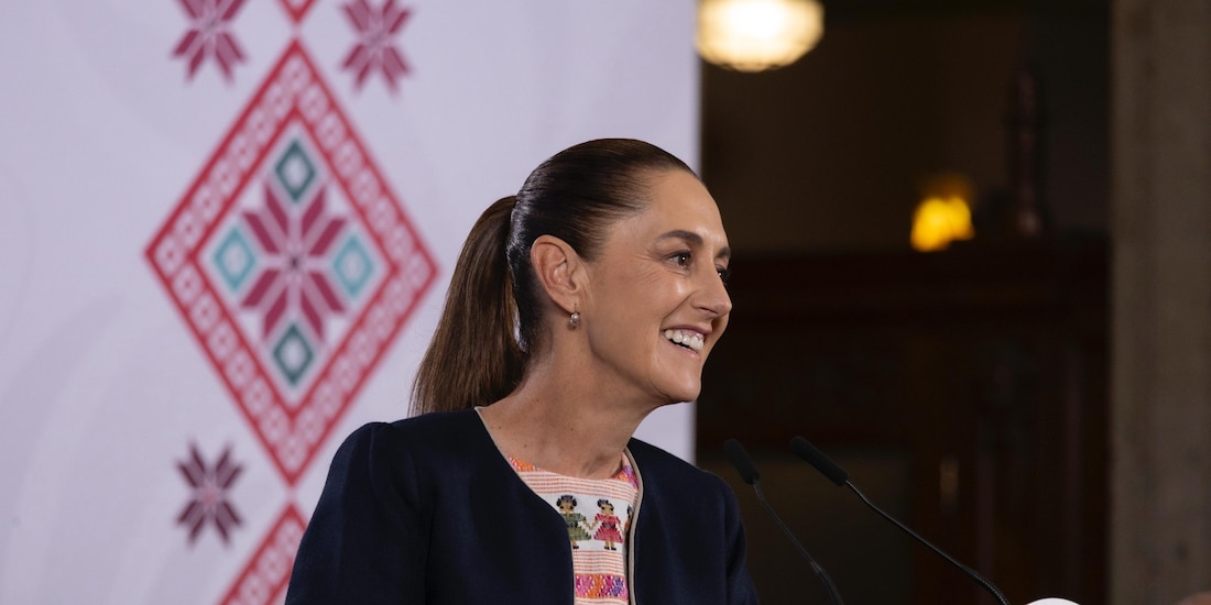 La Presidenta Claudia Sheinbaum.