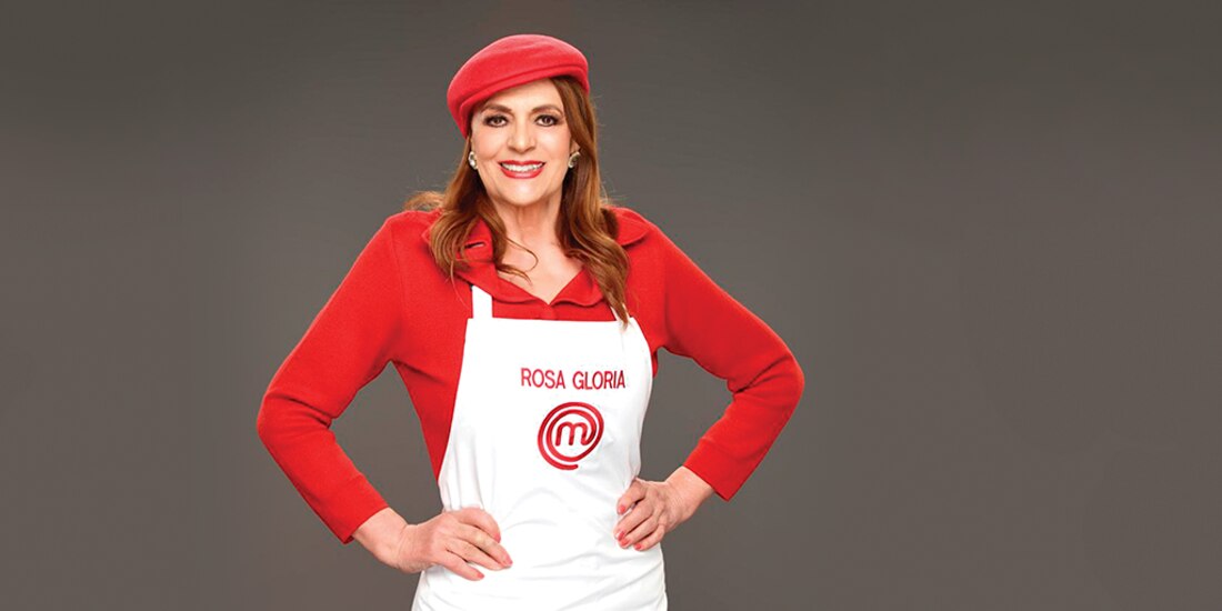 La cantante en una imagen promocional del programa MasterChef Celebrity.
