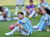 Lionel Messi momentos después de que Argentina perdió ante España la final del Mundial 2026.