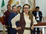 Las acciones de reconstrucción de vialidades comunitarias son dirigidas por la presidenta municipal Azucena Cisneros Coss.