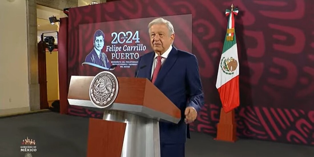 Andrés Manuel López Obrador, presidente de México.