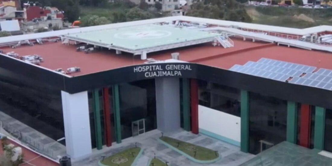 Exterior del nosocomio, tras seis años de su reconstrucción.