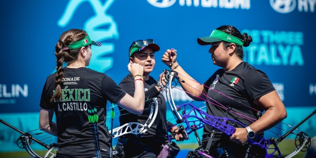 México termina su participación en la Copa del Mundo de Tiro con Arco Antalya 2026 con cinco medallas.