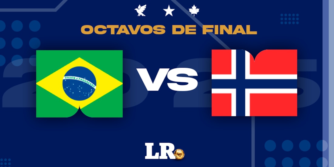 Brasil y Noruega se miden en octavos de final de la Copa del Mundo 2026