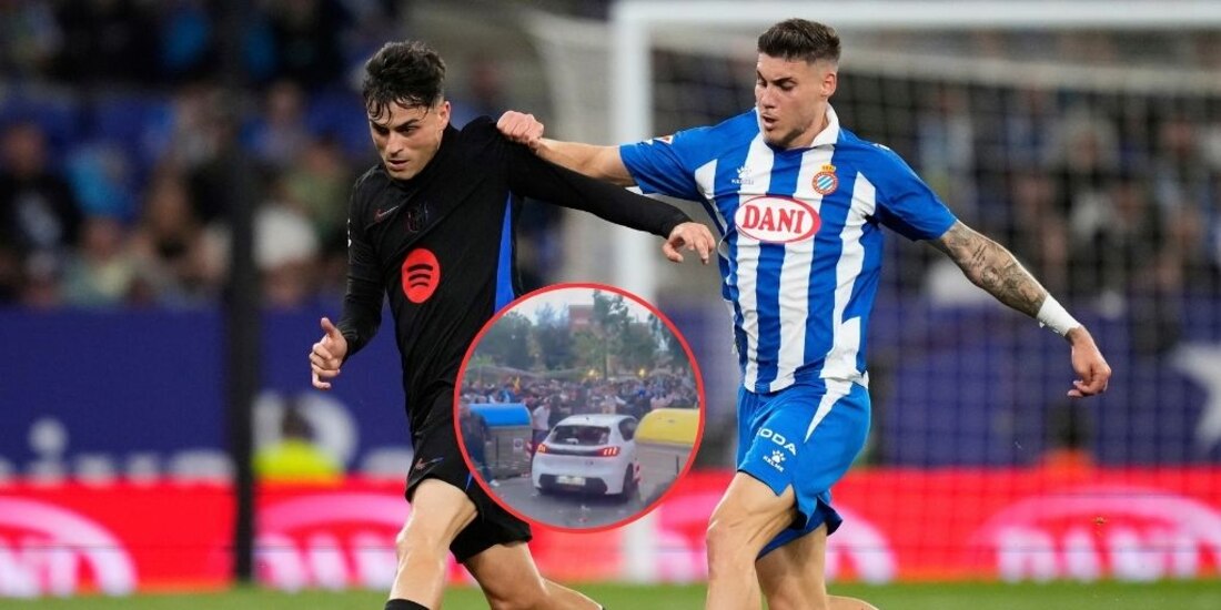 Aficionado atropella a aficionados.