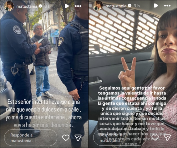 Historias de IG de Tania Matus