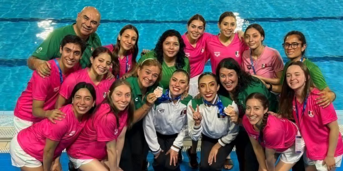 El equipo de natación artística termina su participación en España-