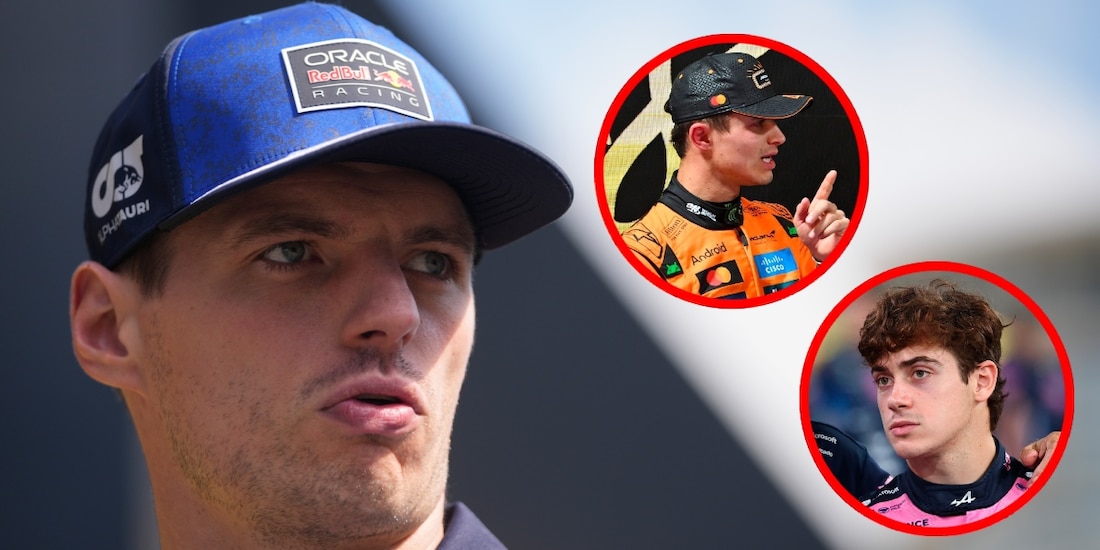 Max Verstappen defiende a Franco Colapinto por el accidente del GP de Azerbaiyán de F1