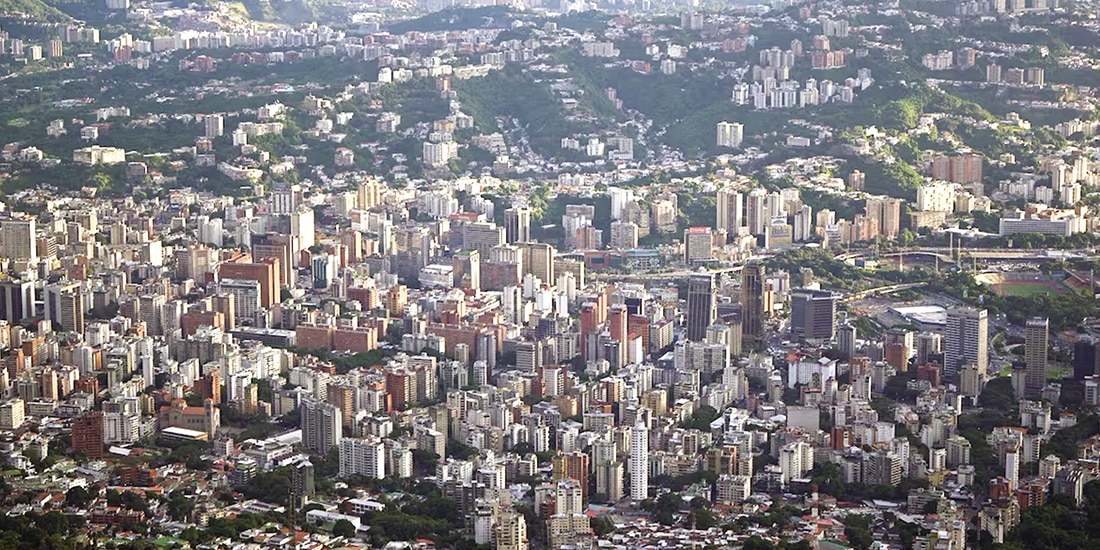 Vista general de Caracas, el 27 de noviembre.