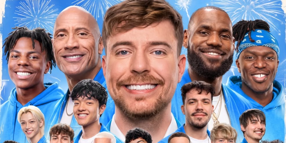 MrBeast, LeBron James, y Dwayne Johnson hacen realidad el sueño de 100 niños con cáncer