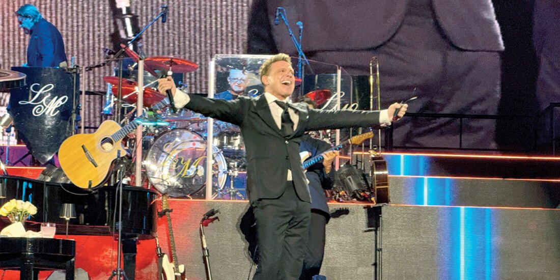 El cantante Luis Miguel, El Sol, el sábado pasado, en Acapulco.