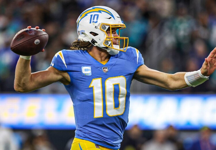 Justin Herbert, QB de los Chargers