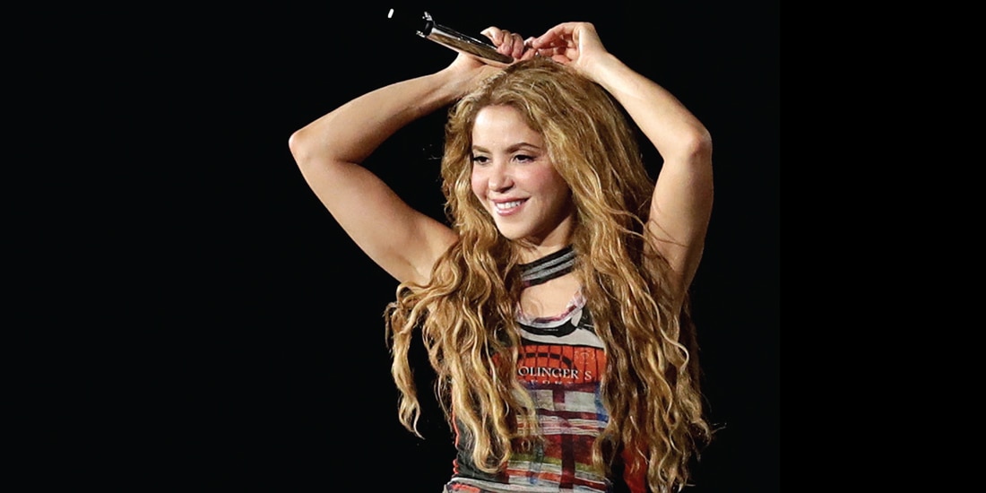 Shakira, el 1 de mayo en Brasil.