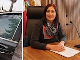 Atacan vehículo en Tecámac; trasciende, pero luego descartan, que fue contra alcaldesa Rosa Yolanda Wong.
