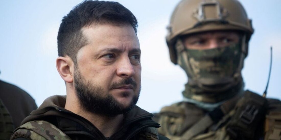 Volodimir Zelenski, presidente de Ucrania.