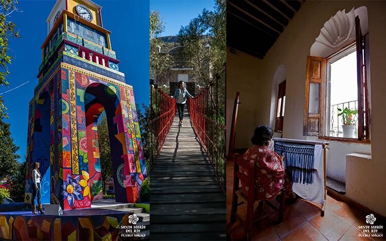 Pueblo Mágico de Santa María del Río.