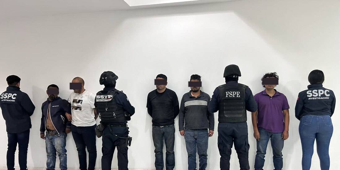 Banda delictiva detenida.