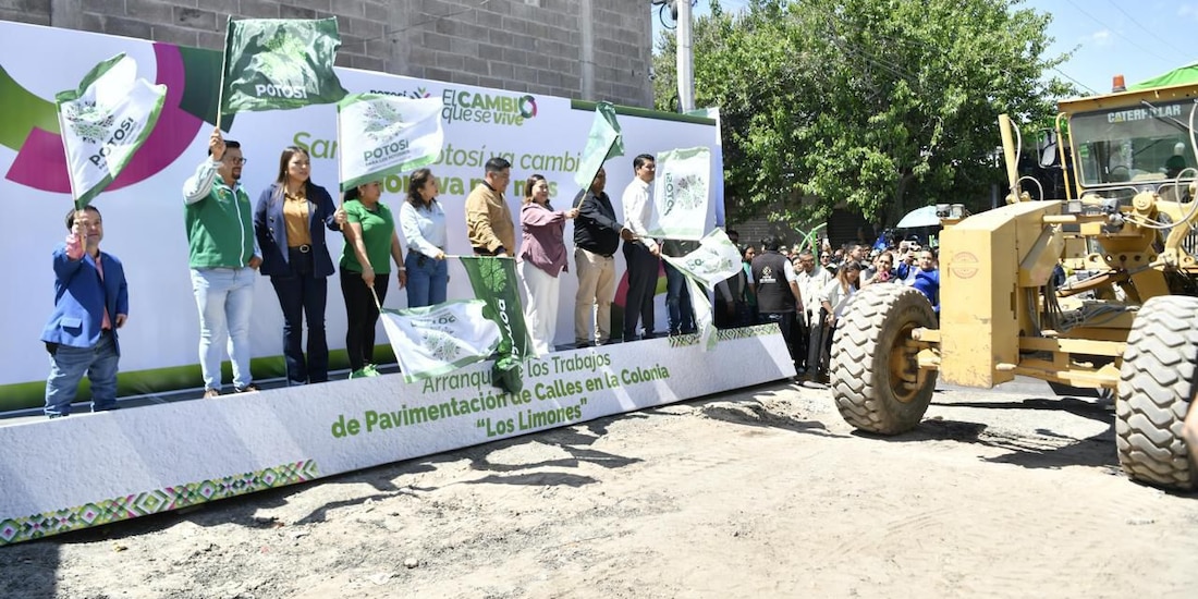 Momento de la inauguración de la calle.