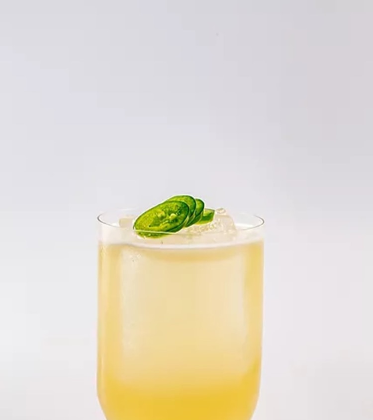 La clásica margarita de tequila