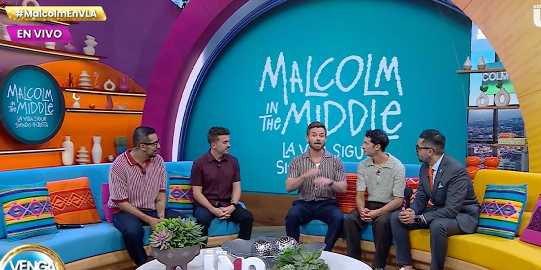 Malcolm el de en medio en Venga la Alegría