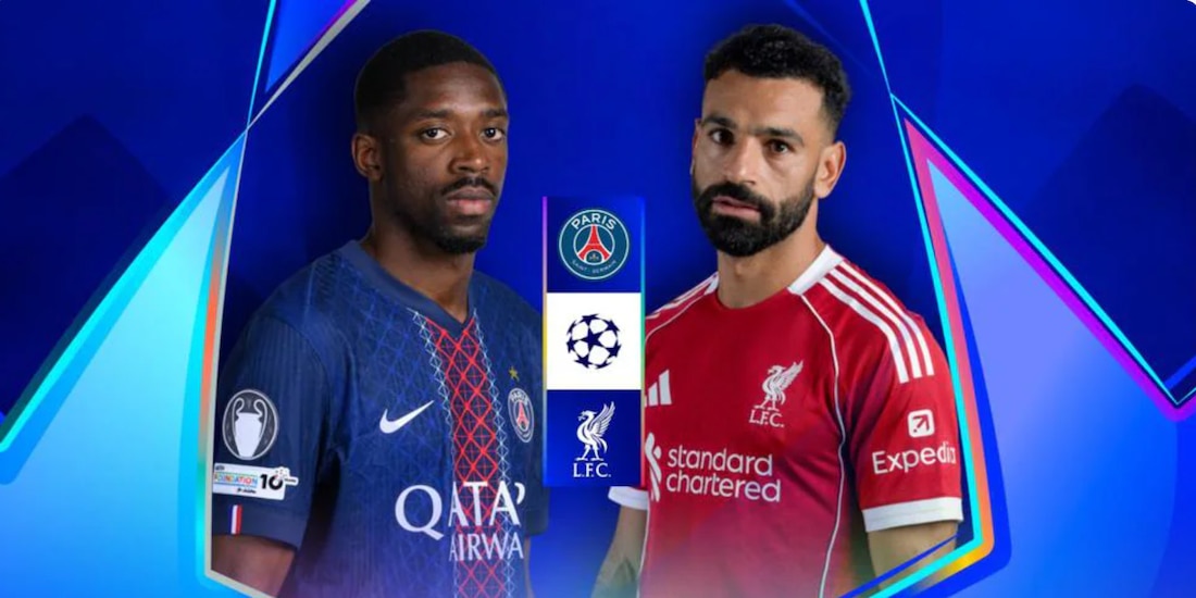 PSG es local ante Liverpool en la ida de cuartos de final de Champions League.