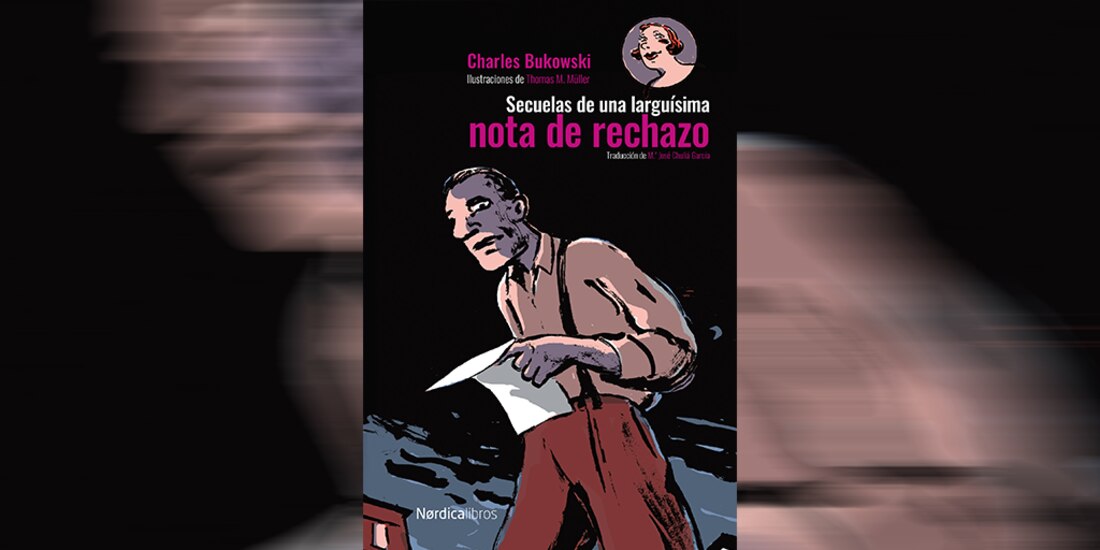 Portada del libro "Secuelas de una larguísima nota de rechazo"