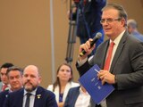 Marcelo Ebrard, secretario de Relaciones Exteriores.