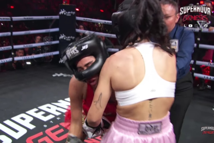 Milica vs Kim Shantal en Supernova Génesis 2026