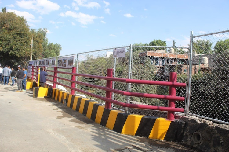 Personal de la Dirección de Obras concluye labores de mitigación de riesgos en la colonia El Tanque.