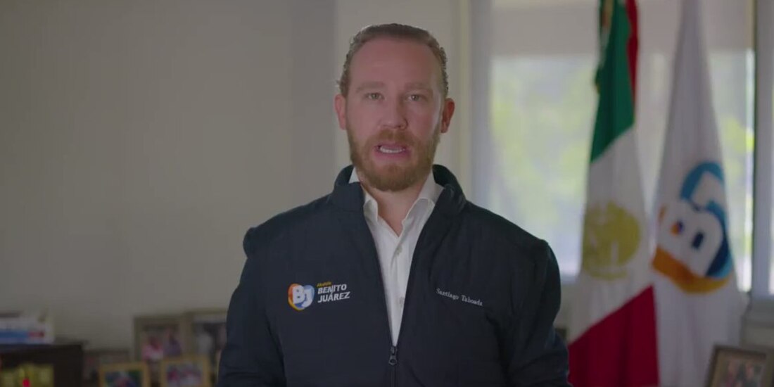 Santiago Taboada, alcalde de la Benito Juárez, en la Ciudad de México.