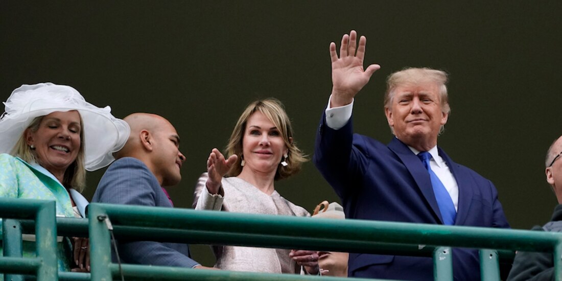 El expresidente Donald Trump en un evento en Kentucky, la semana pasada.