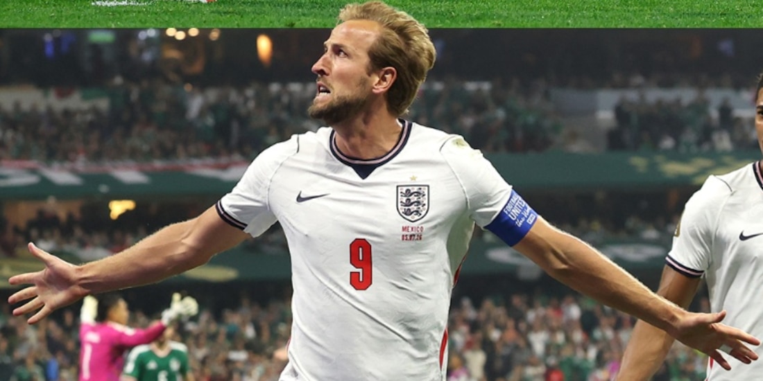 Entre festejos y gritos, el capitán inglés protagonizó uno de los momentos más curiosos del Mundial.