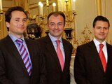 Emilio Lozoya, Luis Videgaray y Enrique Peña Nieto.